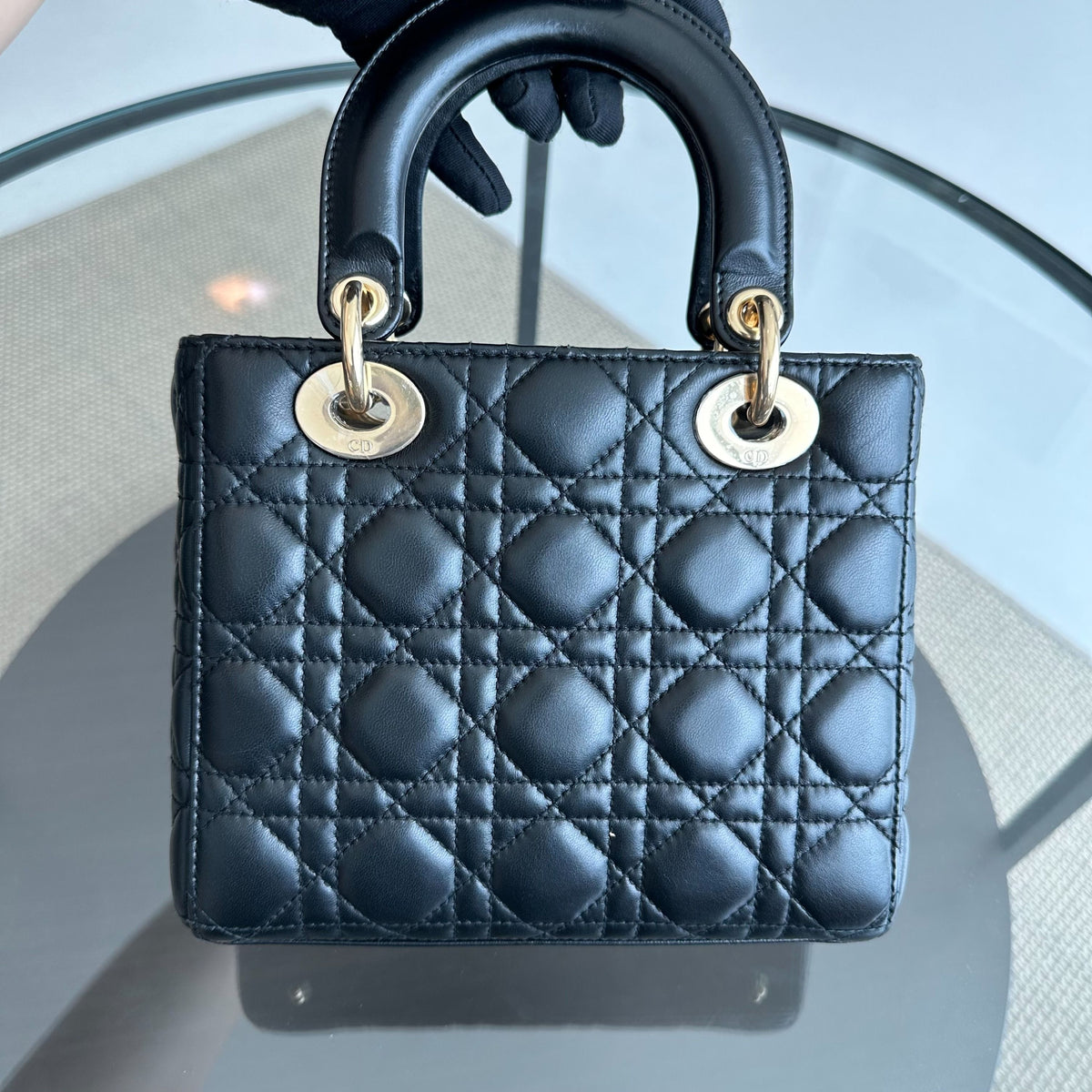 *ABC Strap* Lady Small MyABC Cannage ABC Black GHW