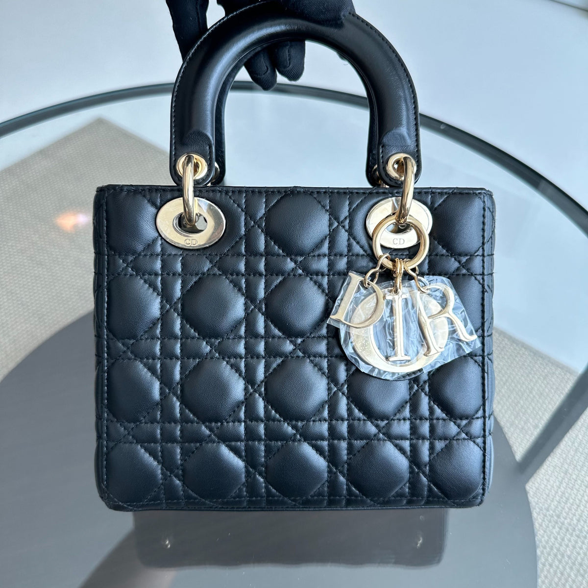 *ABC Strap* Lady Small MyABC Cannage ABC Black GHW