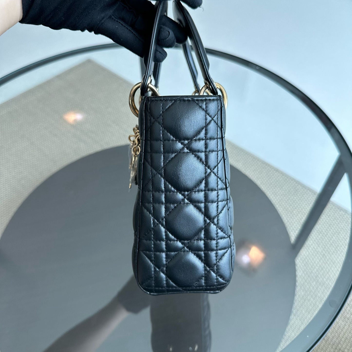 *ABC Strap* Lady Small MyABC Cannage ABC Black GHW