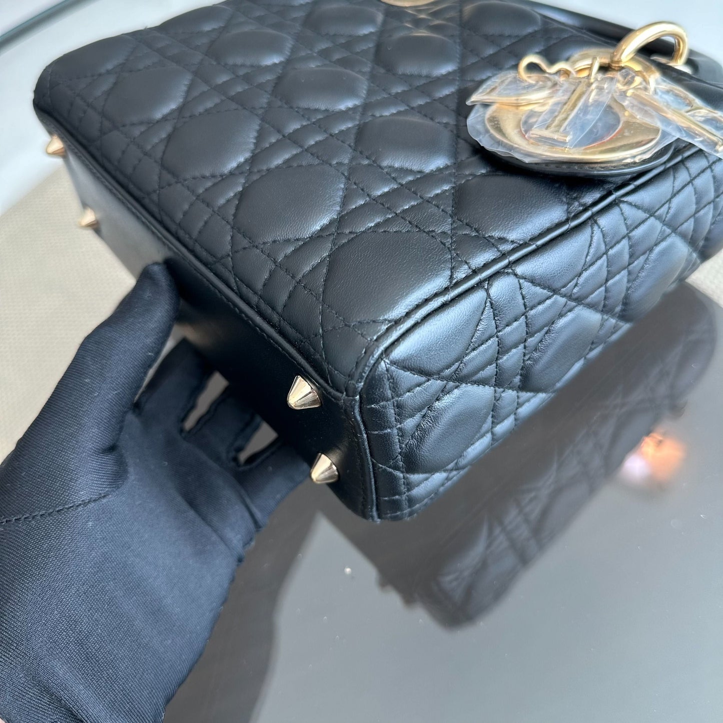 *ABC Strap* Lady Small MyABC Cannage ABC Black GHW
