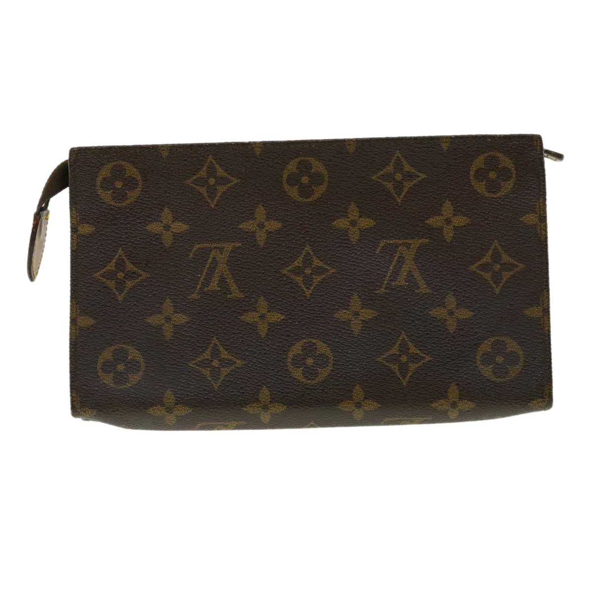 LOUIS VUITTON Monogram Pochette Compact Tool Pouch M51970 LV Auth ac1266