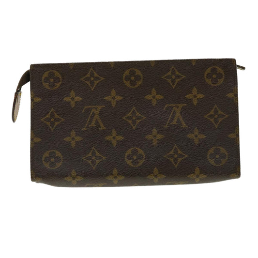 LOUIS VUITTON Monogram Pochette Compact Tool Pouch M51970 LV Auth ac1266