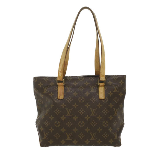 LOUIS VUITTON Monogram Cabas Piano Tote Bag M51148 LV Auth ac1816