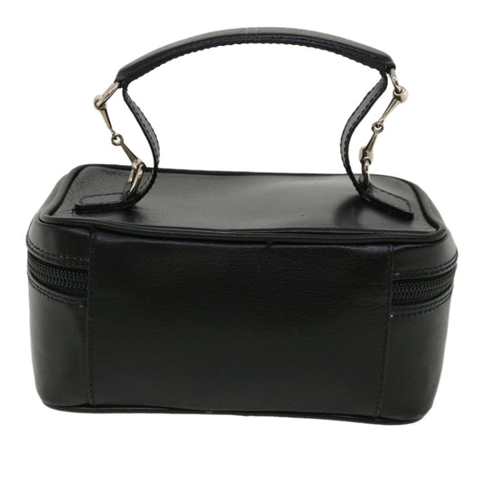 GUCCI Vanity Cosmetic Pouch Leather Black 032 270 0141  ac1828