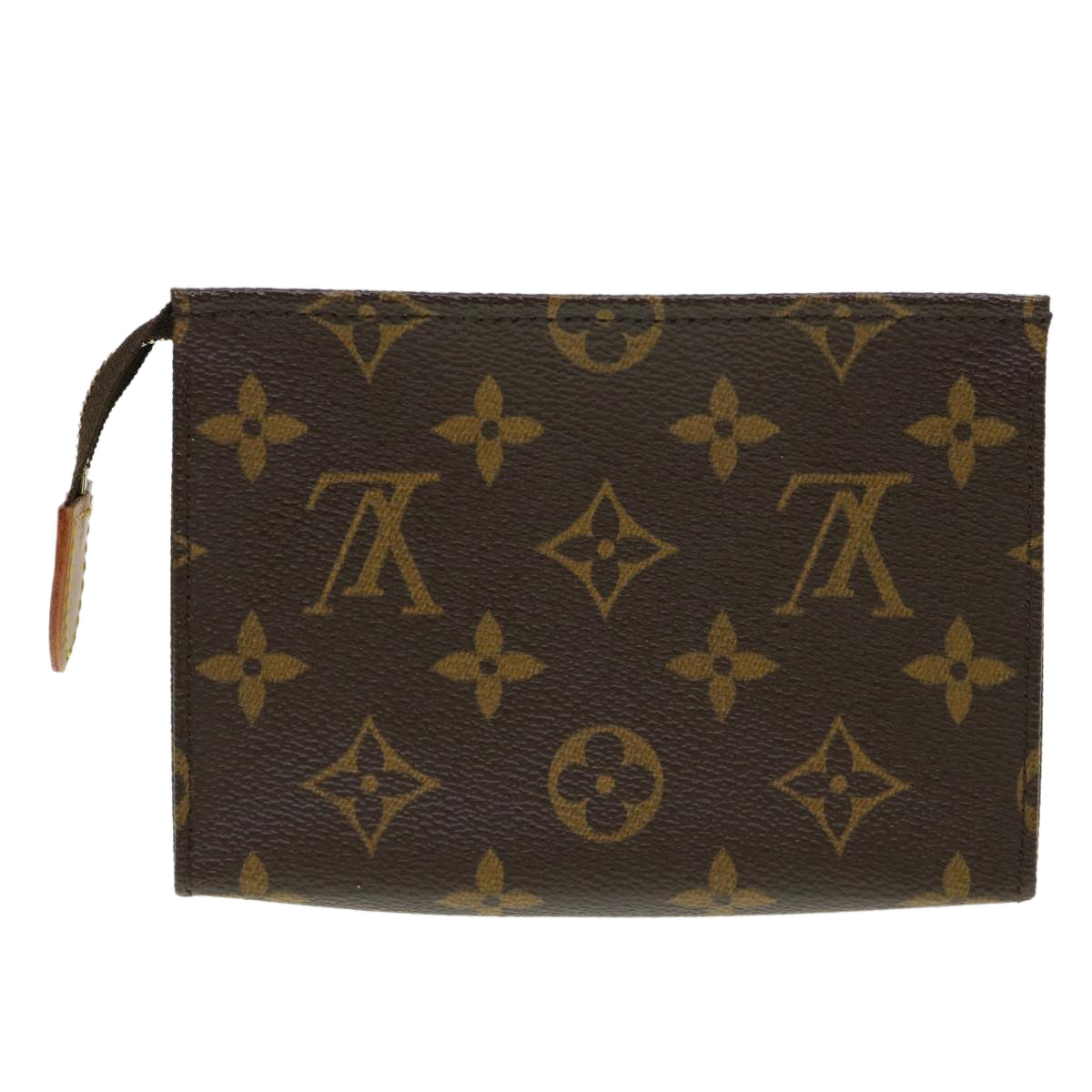 LOUIS VUITTON Monogram Poche Toilette 15 Pouch M47546 LV Auth ac1915