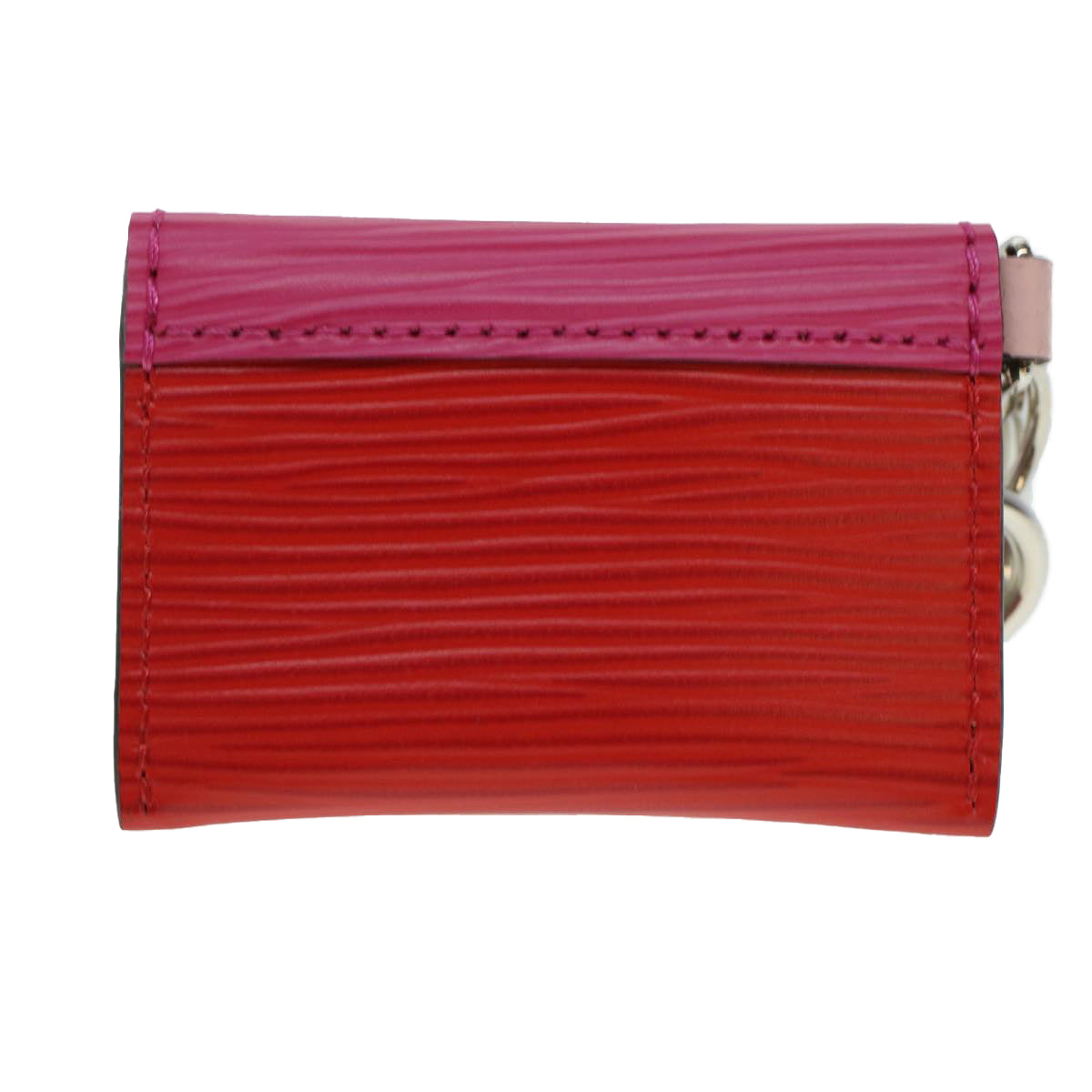 LOUIS VUITTON Epi Envelop Charm Pink M78609 LV Auth ac1972