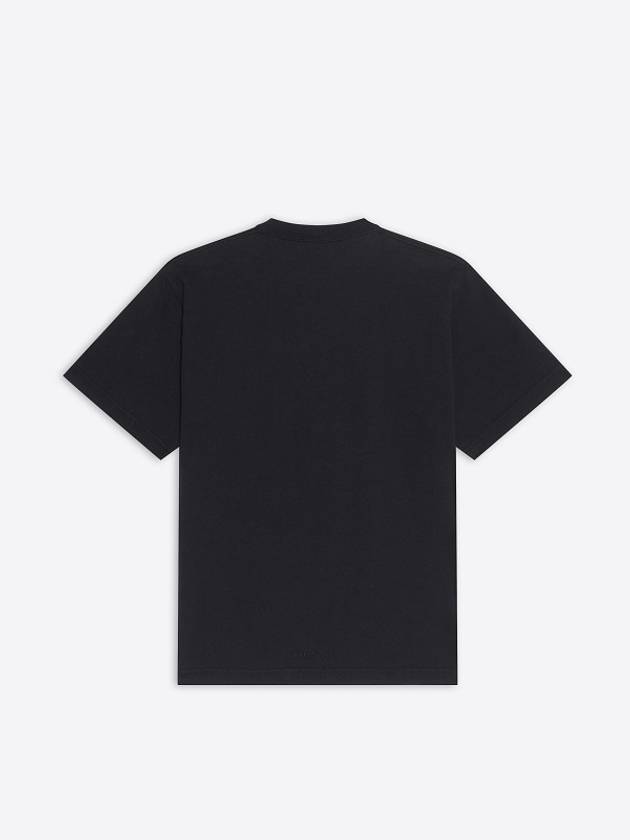 Luxury Balenciaga  WoMen's The Simpsons Printing Small Fit Short Sleeve T-Shirt Black