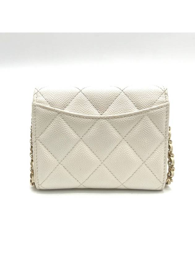 Classic caviar woc chain card wallet mini bag Chanel