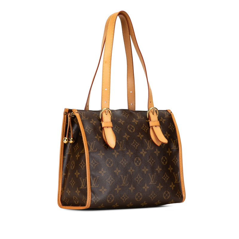 Louis Vuitton Monogram Popincourt Handbag M40007 Brown PVC Leather  Louis Vuitton