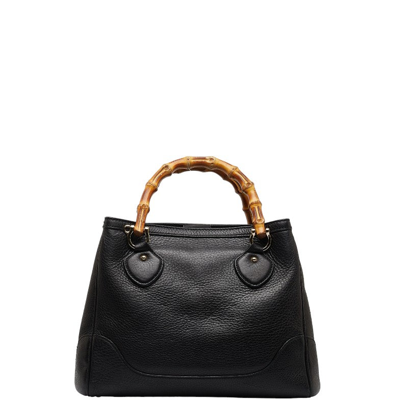Gucci Bamboo Bag 308360 Black Leather  Gucci