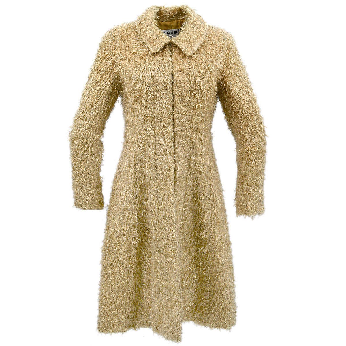 Chanel Fall 2000 shaggy coat #42