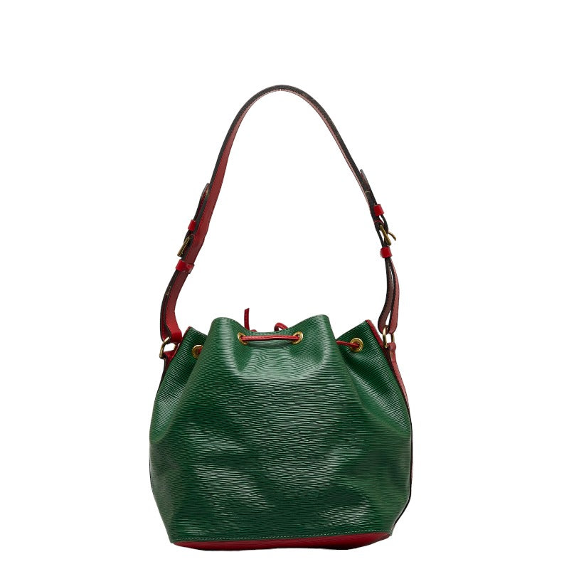 Louis Vuitton Epi Puccinoe M44147 Borneo Green Castilian Red Leather  Louis Vuitton