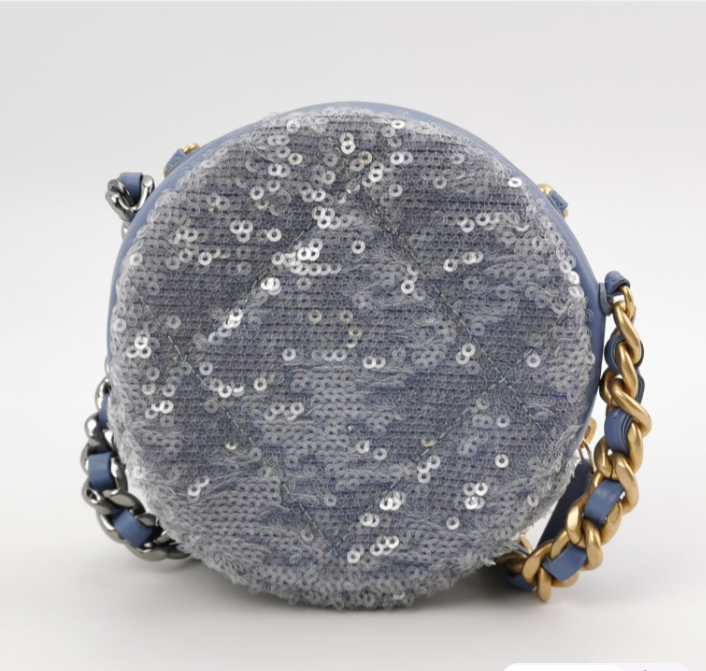 Chanel 19 Bag Blue & Grey 24113078965072