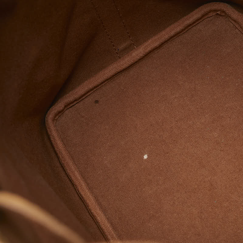 Louis Vuitton Noé Petit in Monogram M42226 Brown Bucket Bag