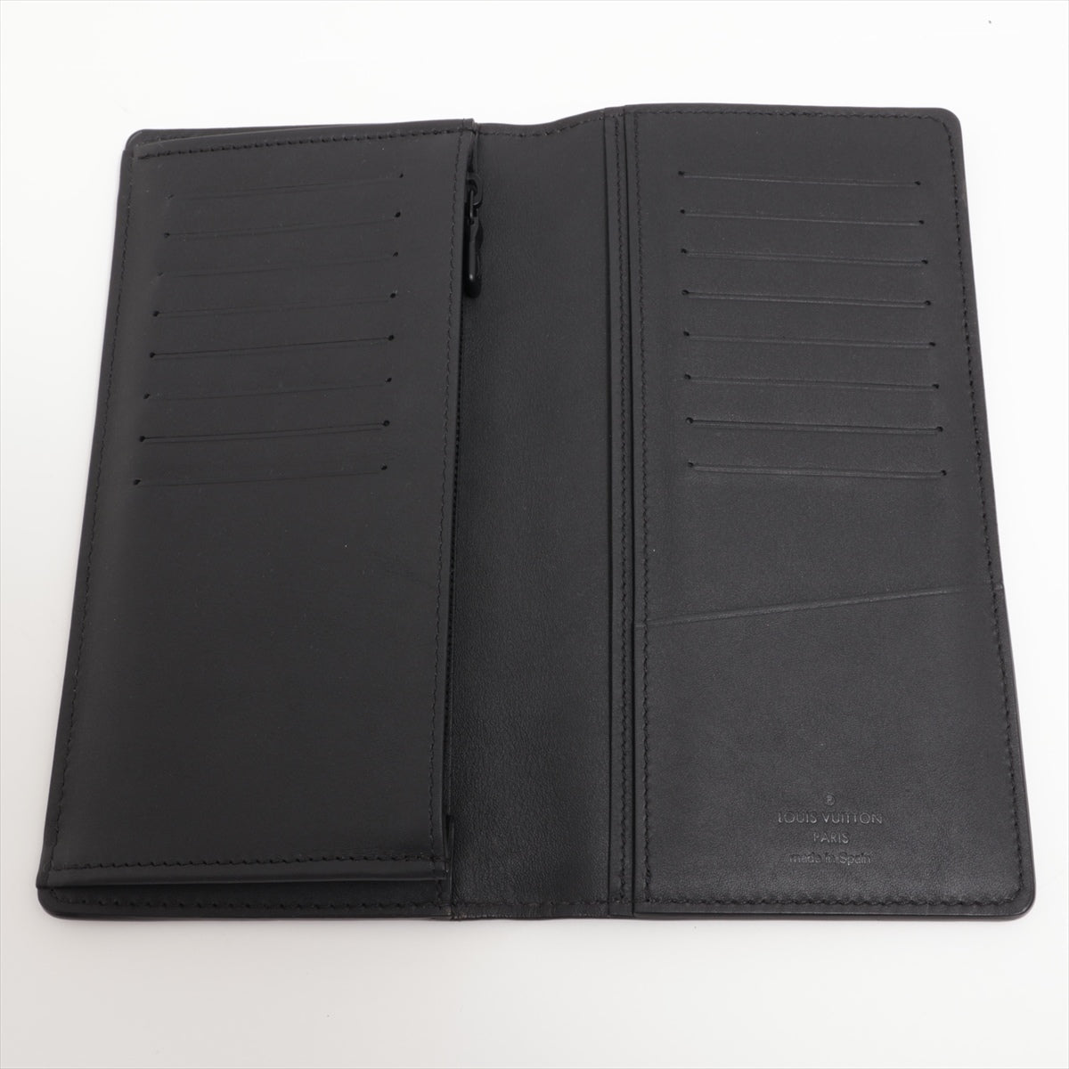 Louis Vuitton Monogram Shadow Portefolio Braza M62900 Black