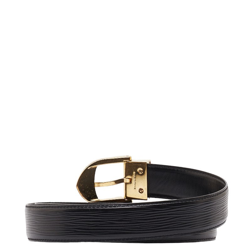 Louis Vuitton Epi Sanctuary Classic Belt Size 110/40 M6832 Noir Black Leather  Louis Vuitton