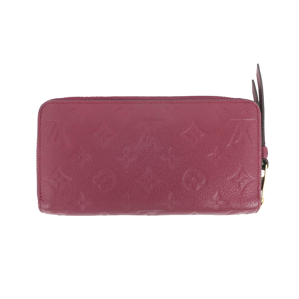 Louis Vuitton Monogram Wallet Long Wallet M60549 Round Fashner