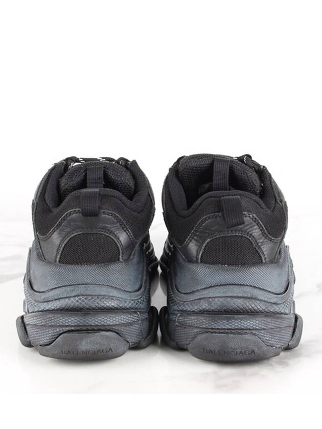 Luxury Balenciaga  Triple S dirty black sneakers 37 240