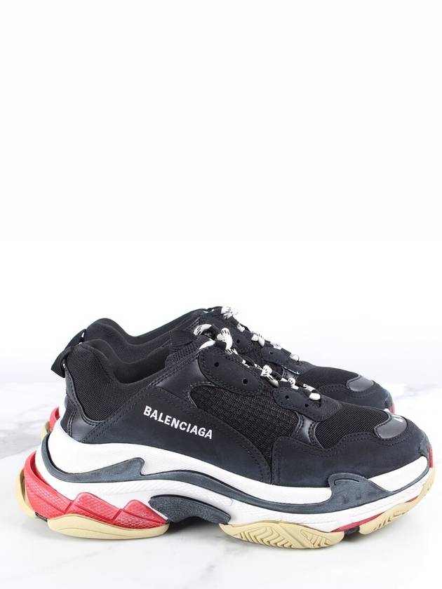 Luxury Balenciaga  Triple S sneakers black red 41 260