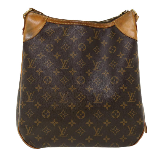 LOUIS VUITTON Monogram Odeon MM Shoulder Bag M56389 LV Auth ai455