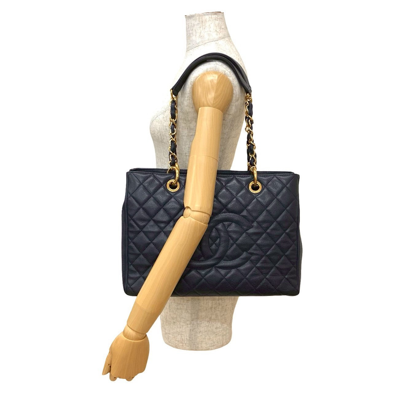 Chanel GST Caviar Skin Tote Bag