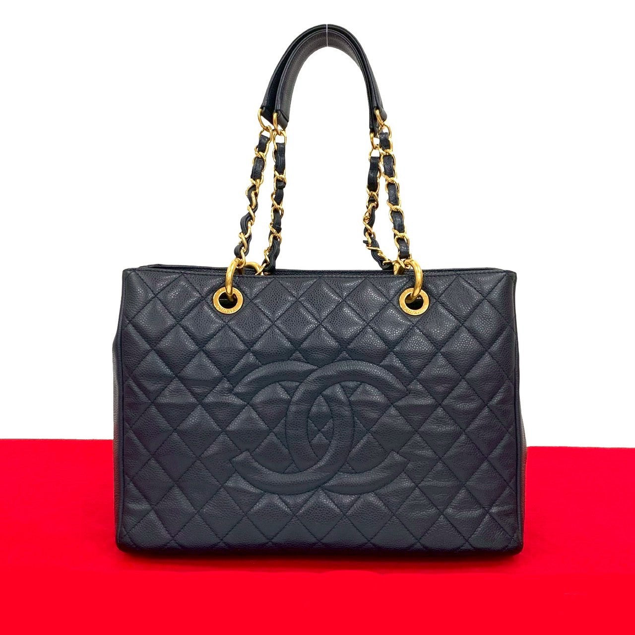 Chanel GST Caviar Skin Tote Bag