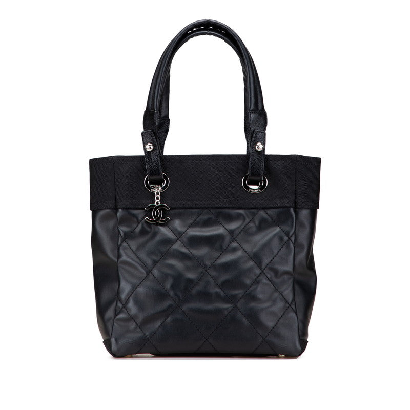 Chanel Paris Biarritz PM PVC Leather Tote Bag