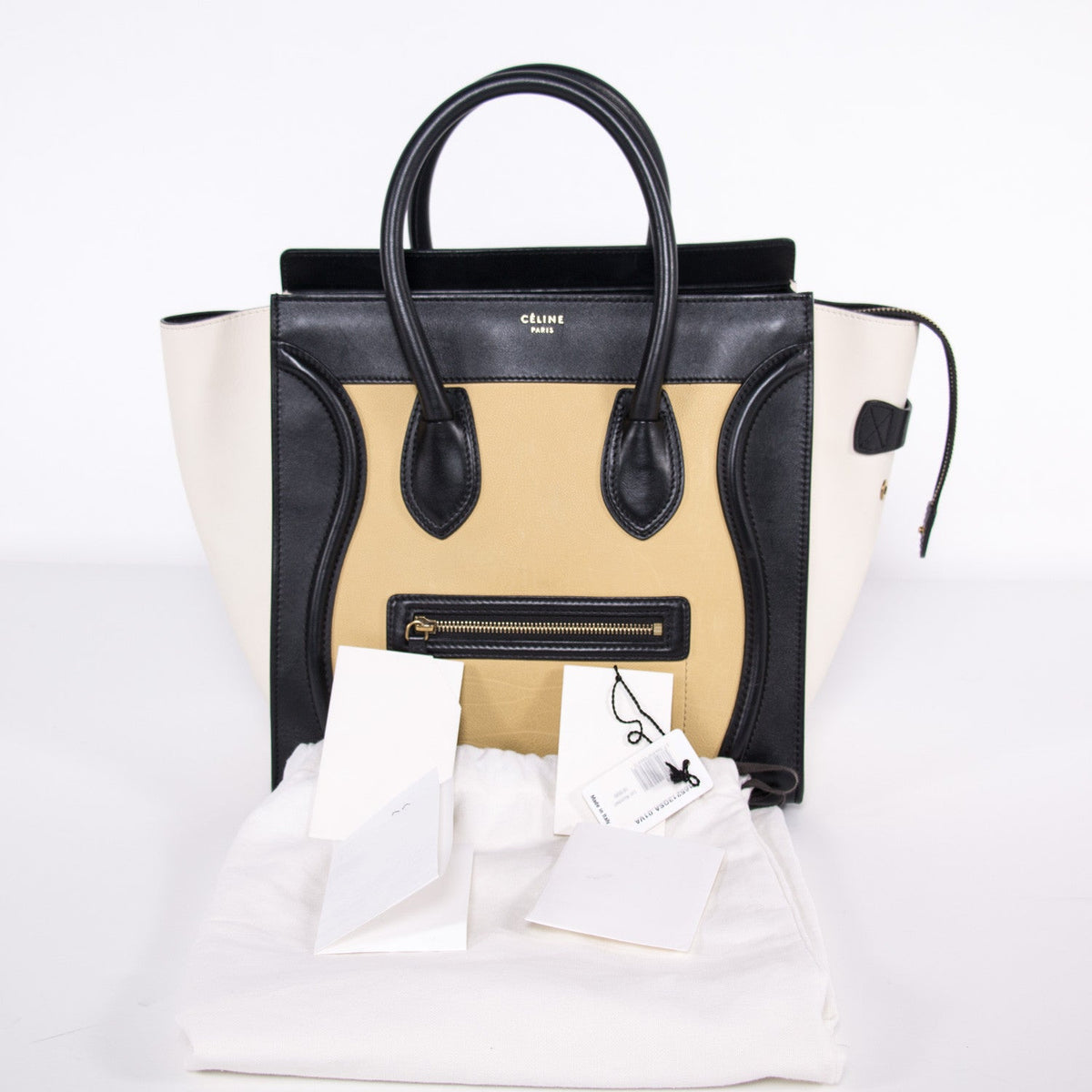 Celine Tricolor Mini Luggage