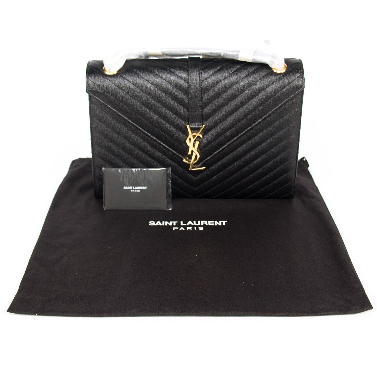 Saint Laurent Monogram Large Quilted Leather