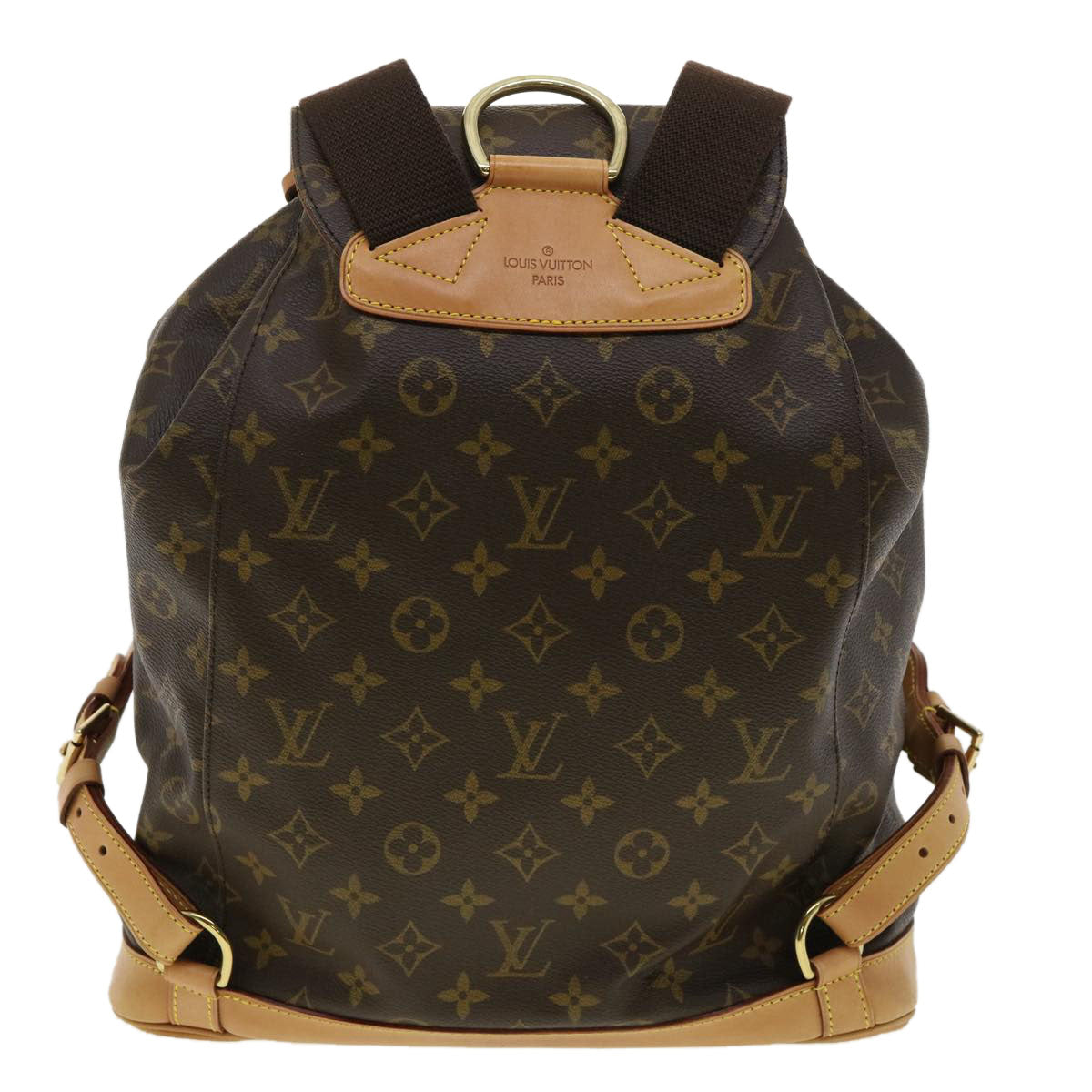 LOUIS VUITTON Monogram Montsouris GM Backpack M51135 LV Auth am3323
