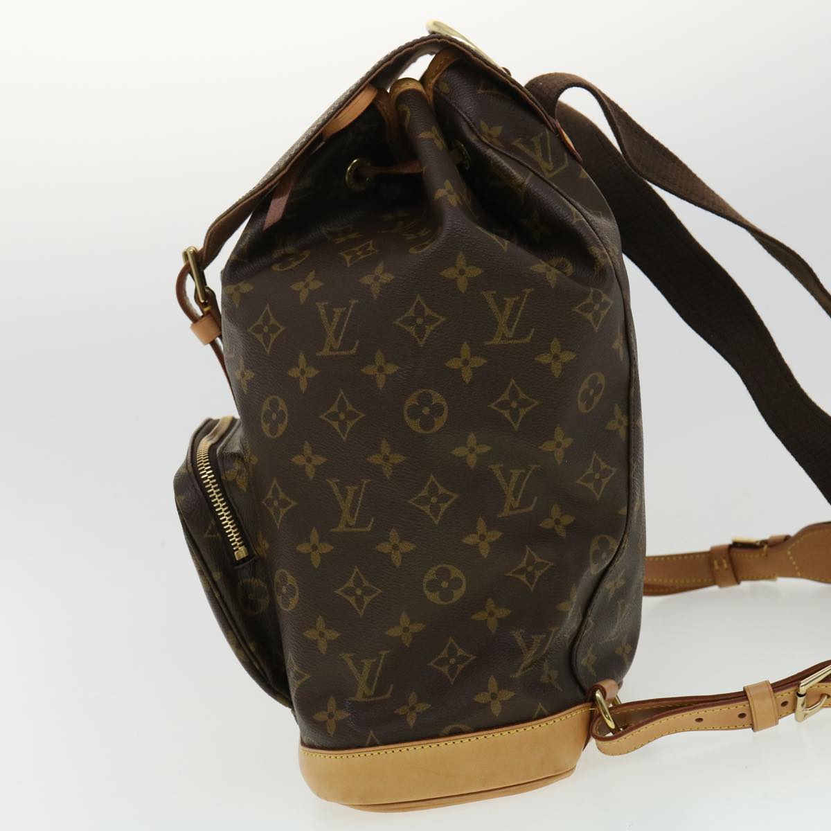 LOUIS VUITTON Monogram Montsouris GM Backpack M51135 LV Auth am3323