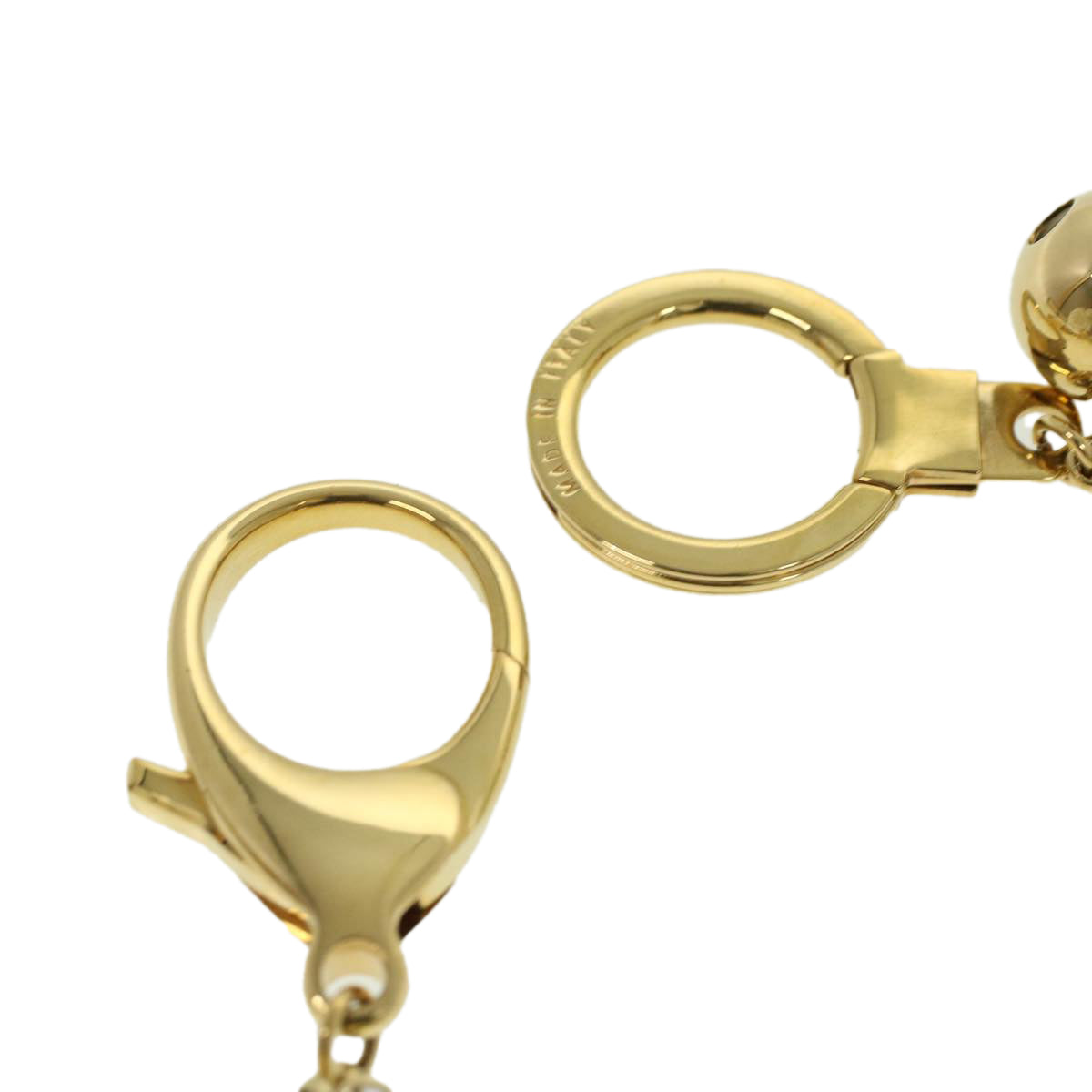 LOUIS VUITTON Porte Cles Chaine Grelots Key Holder Multicolor M62226 Auth am3584