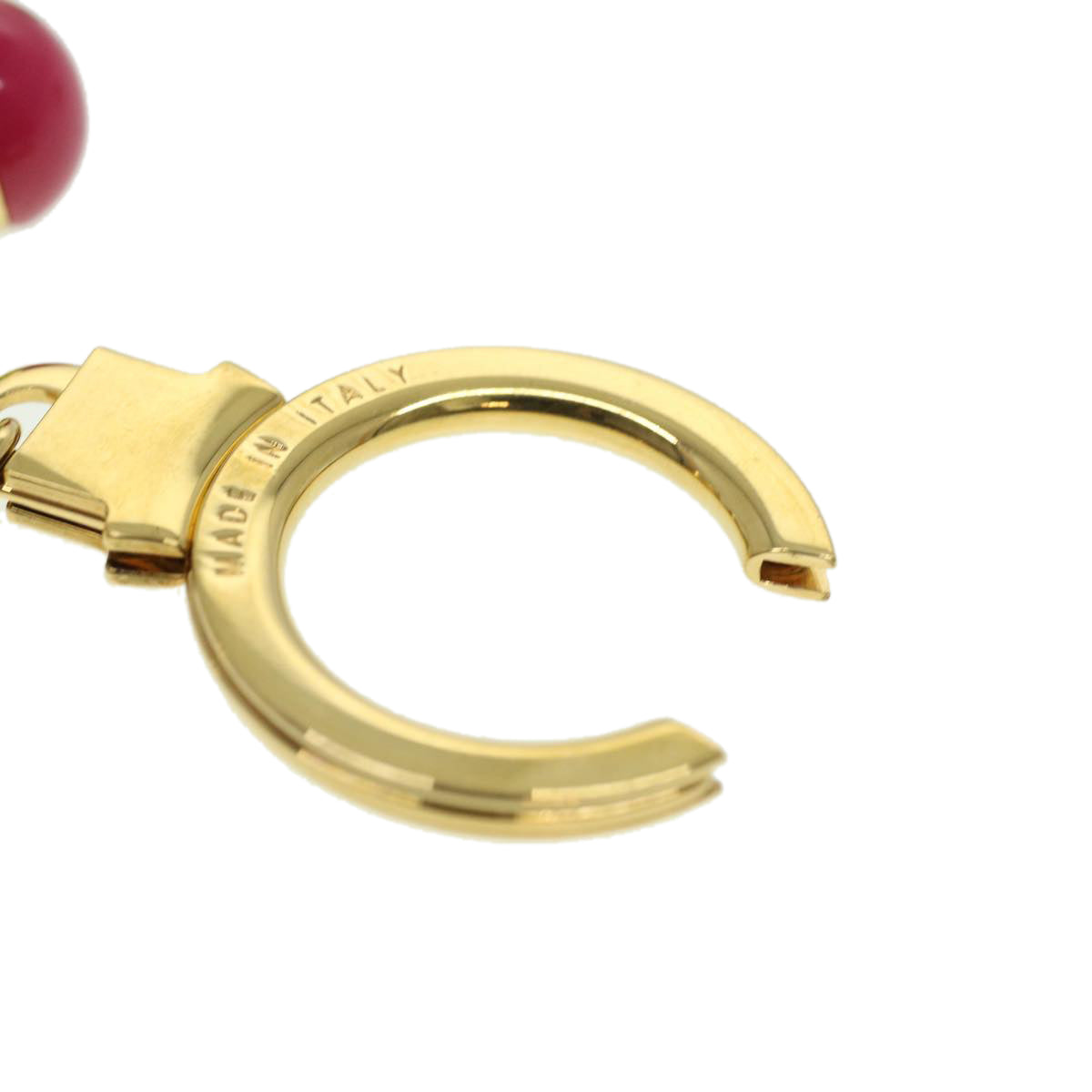 LOUIS VUITTON Porte Cles Chaine Grelots Key Holder Multicolor M62226 Auth am3584