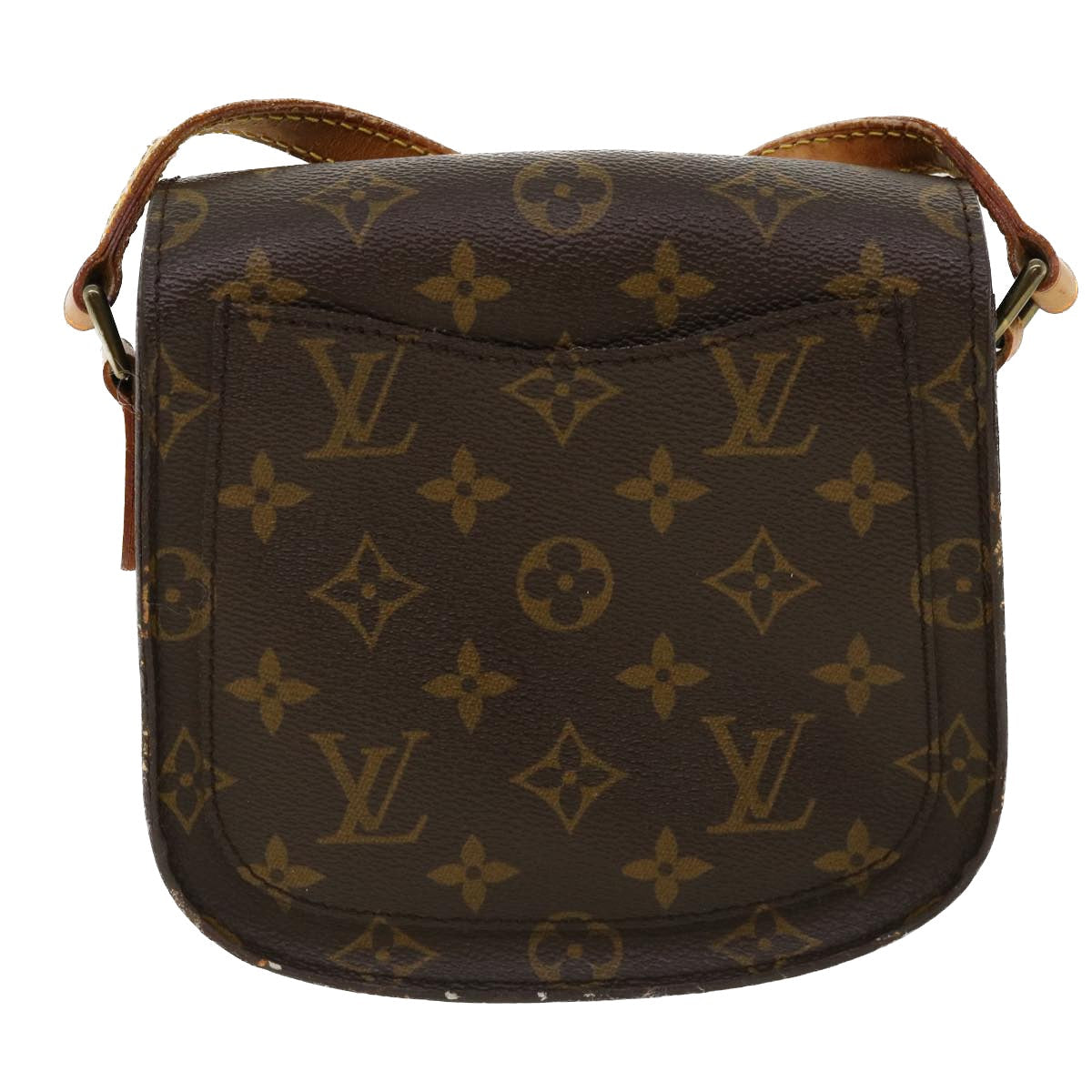 LOUIS VUITTON Monogram Saint Cloud PM Shoulder Bag M51244 LV Auth am3665