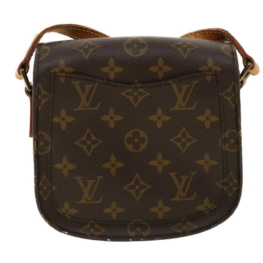 LOUIS VUITTON Monogram Saint Cloud PM Shoulder Bag M51244 LV Auth am3665