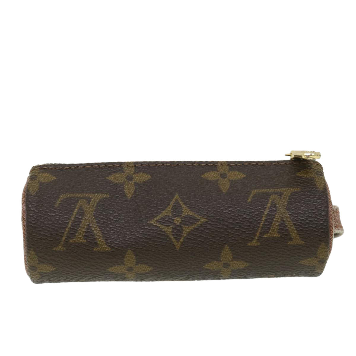 LOUIS VUITTON Monogram Etui 3 Ball de Golf Pouch M58249 LV Auth am3744