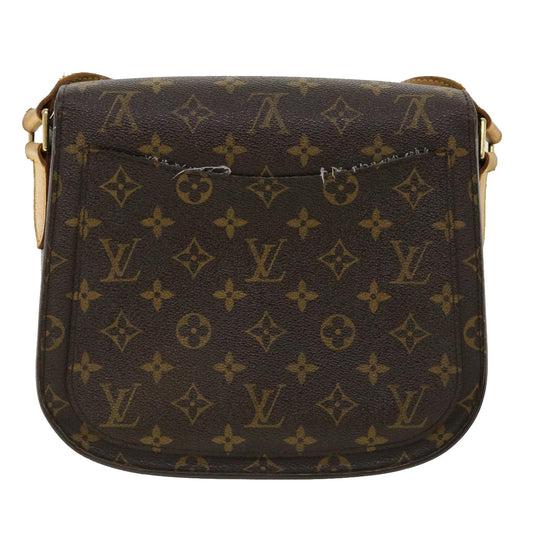LOUIS VUITTON Monogram Saint Cloud GM Shoulder Bag M51242 LV Auth am3784