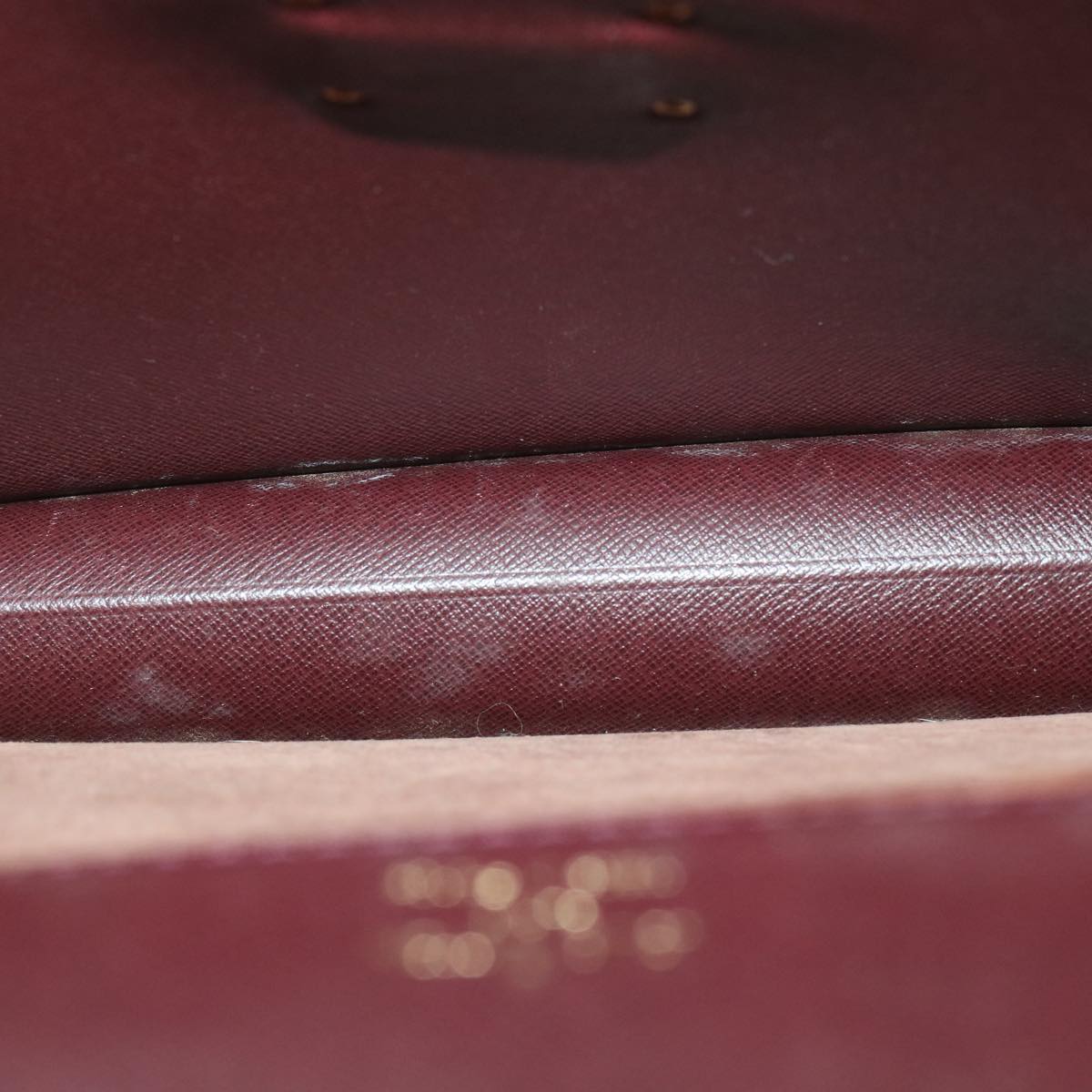 LOUIS VUITTON Taiga Serviette Kourad Business Bag Acajou M30076 LV Auth am3923