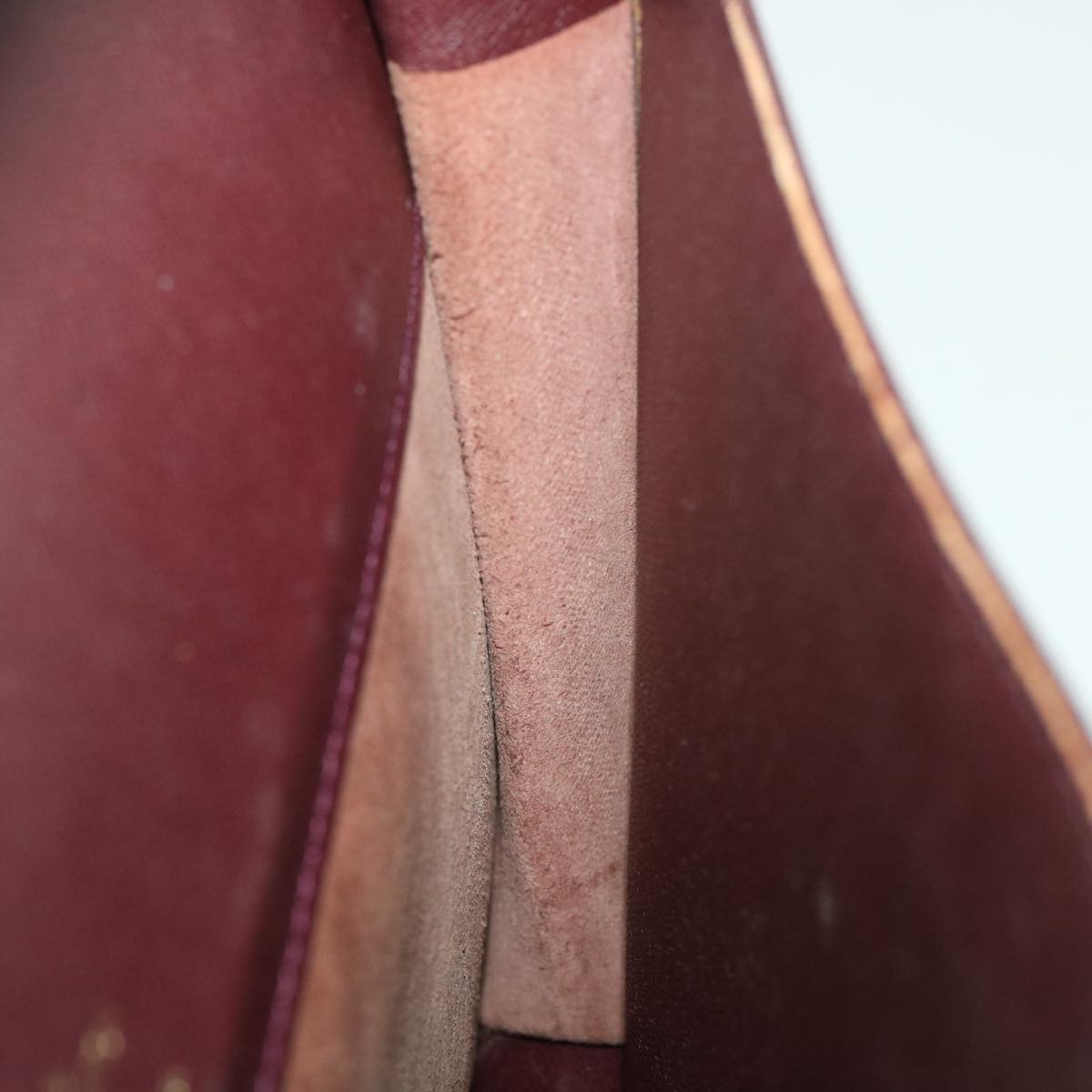LOUIS VUITTON Taiga Serviette Kourad Business Bag Acajou M30076 LV Auth am3923