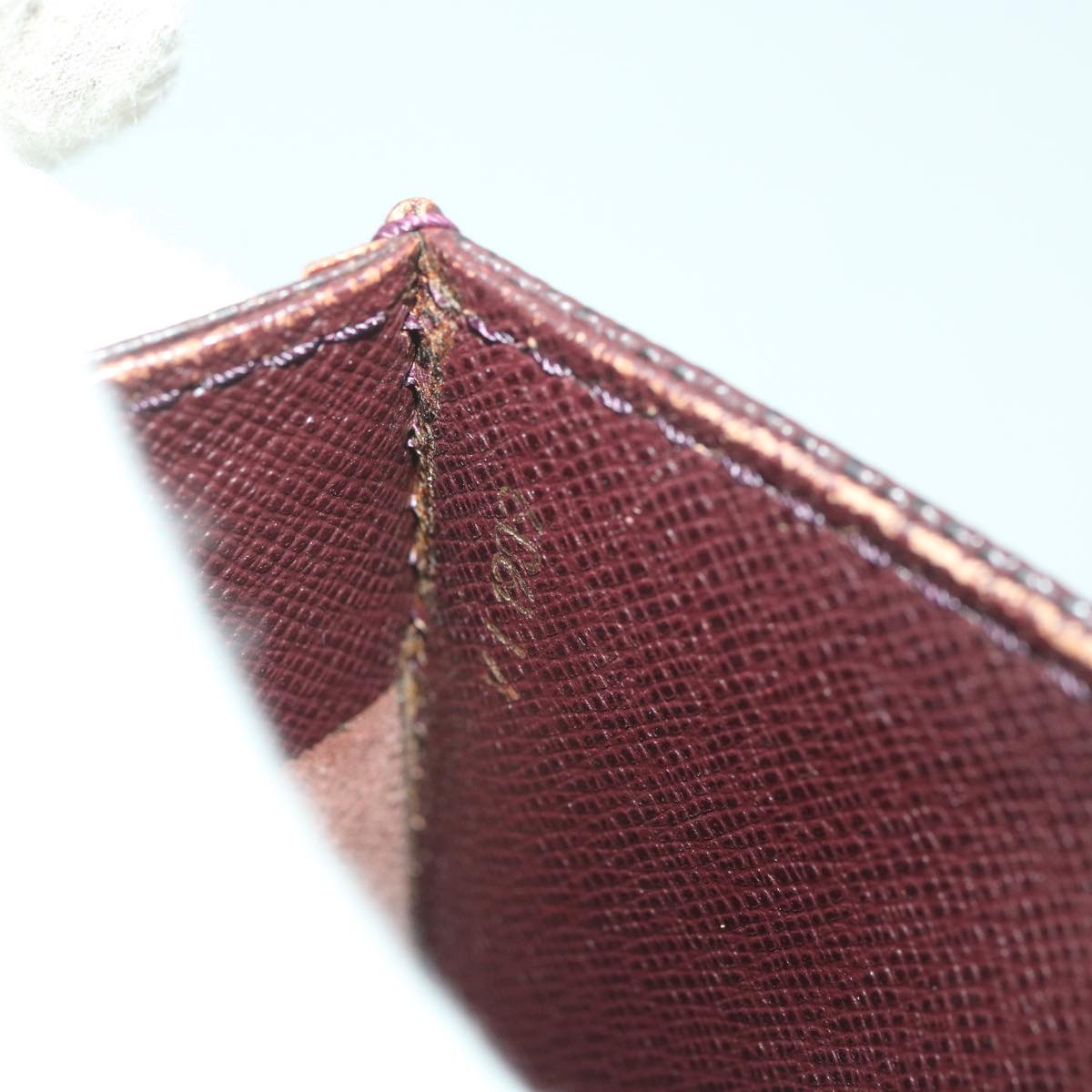 LOUIS VUITTON Taiga Serviette Kourad Business Bag Acajou M30076 LV Auth am3923