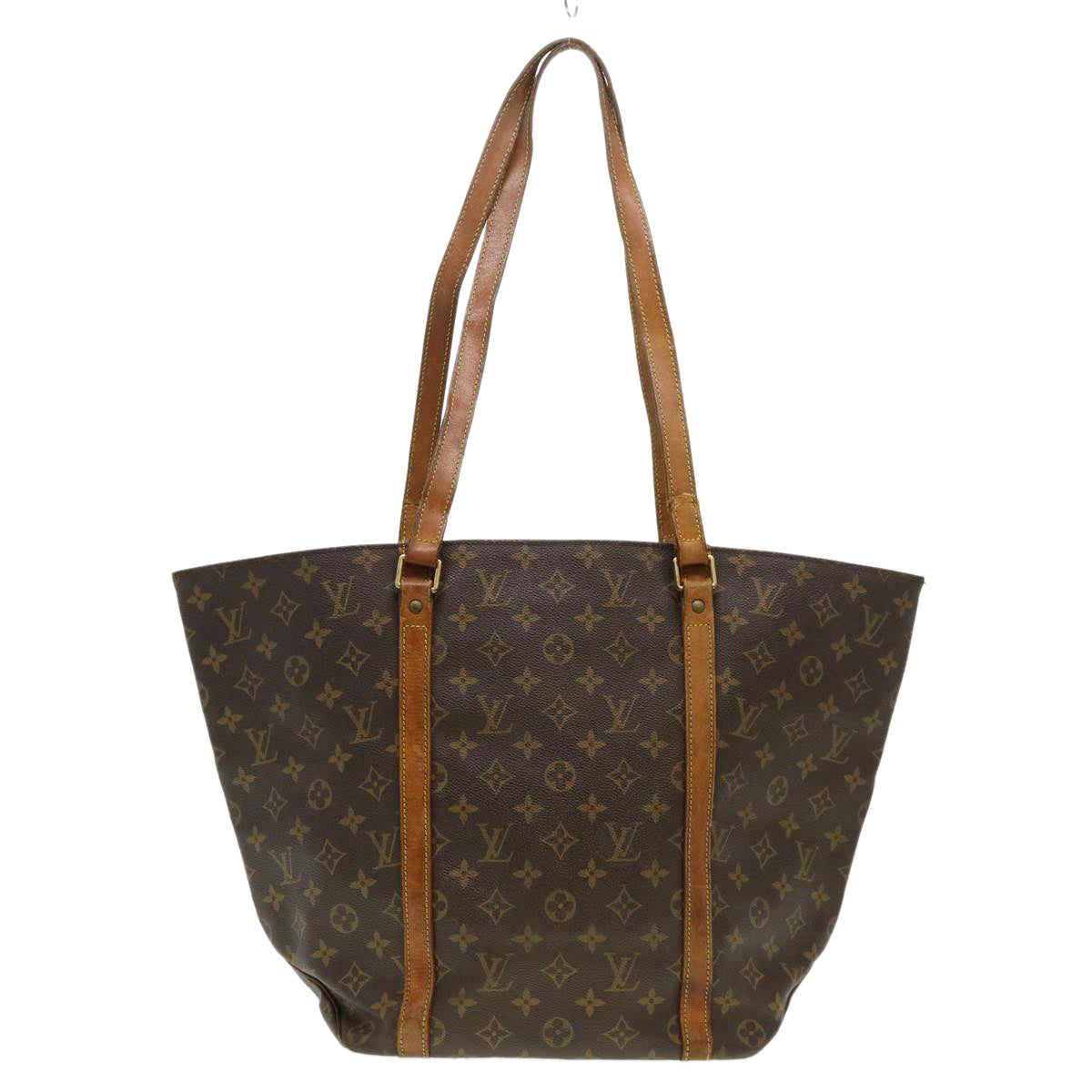 LOUIS VUITTON Monogram Sac Shopping Tote Bag M51108 LV Auth am4004