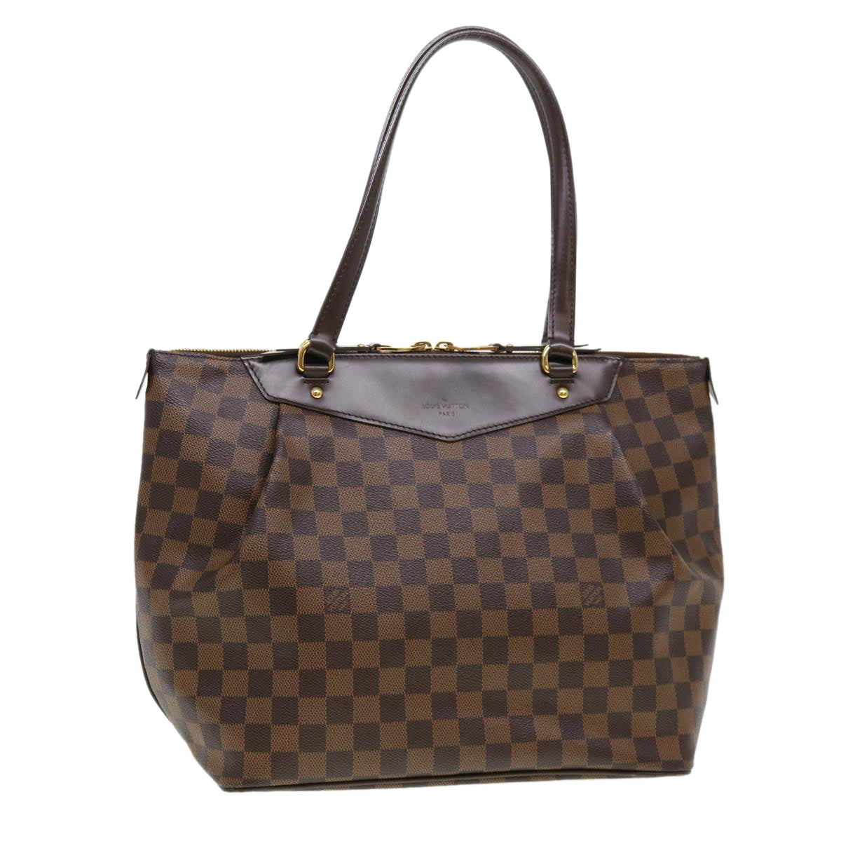 LOUIS VUITTON Damier Ebene Westminster GM Tote Bag N41103 LV Auth am4016
