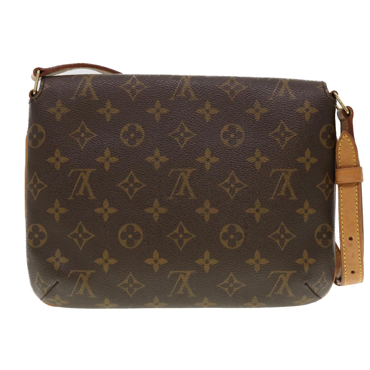 LOUIS VUITTON Monogram Musette Tango Long Strap Shoulder Bag M51388 Auth am4022