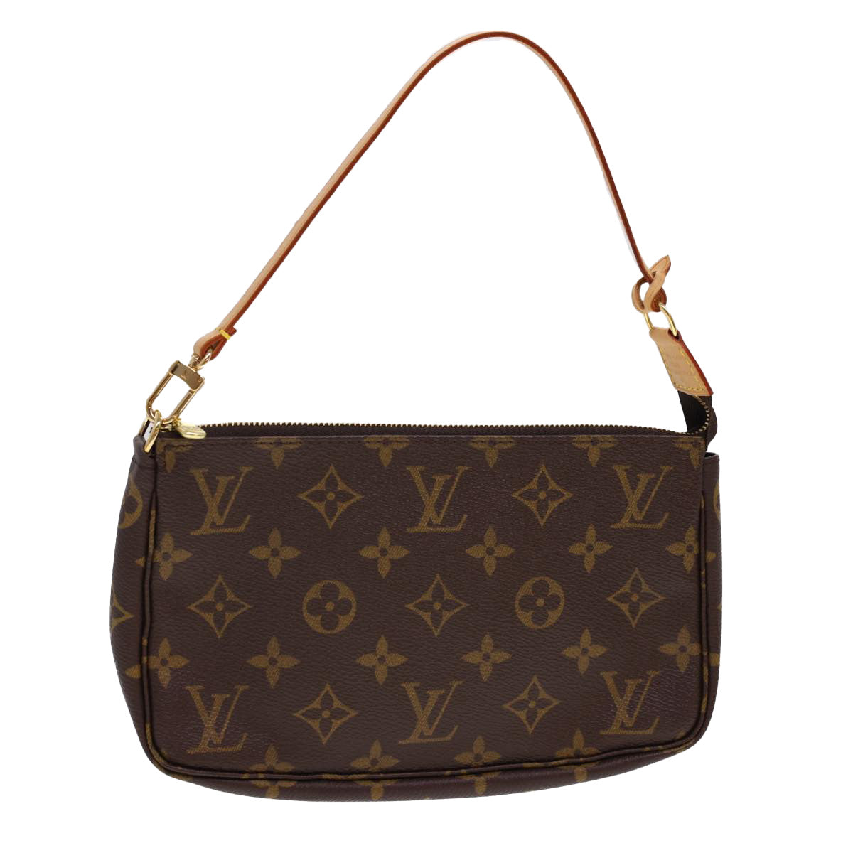 LOUIS VUITTON Monogram Pochette Accessoires Pouch M51980 LV Auth am4167