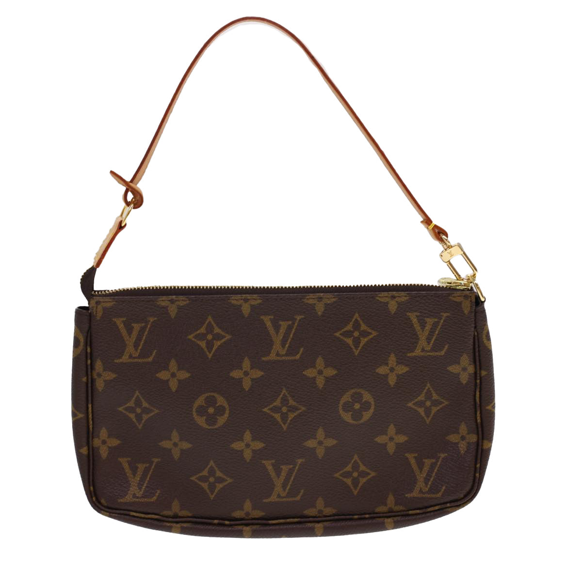 LOUIS VUITTON Monogram Pochette Accessoires Pouch M51980 LV Auth am4167