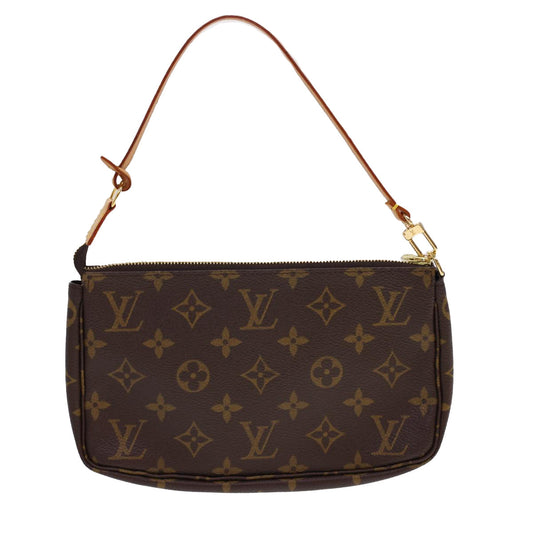 LOUIS VUITTON Monogram Pochette Accessoires Pouch M51980 LV Auth am4167