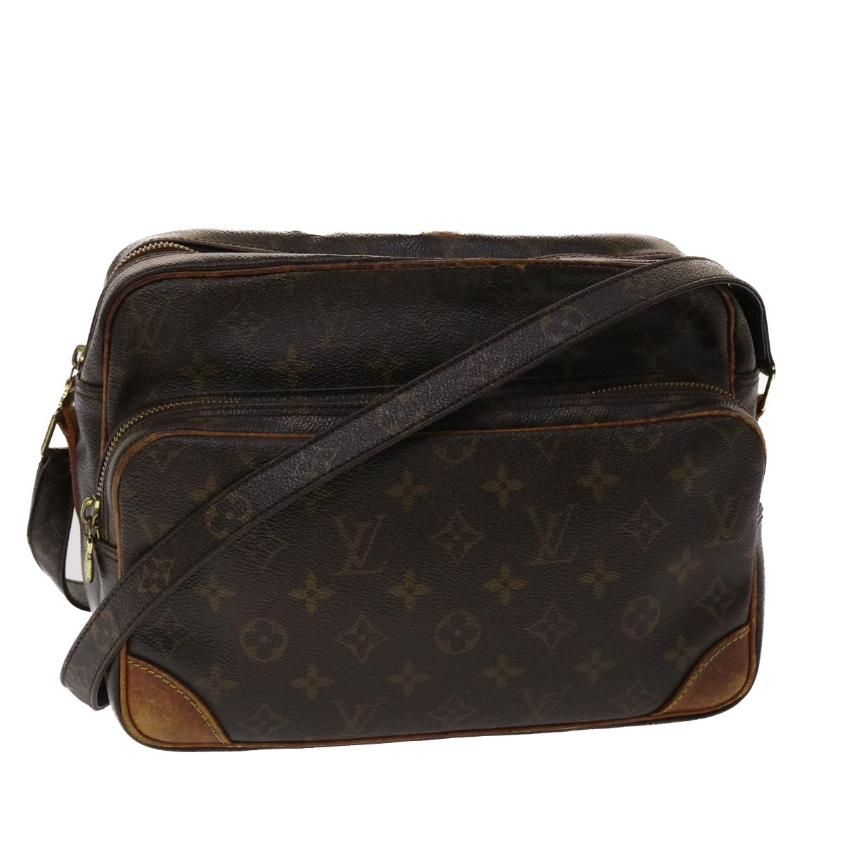 LOUIS VUITTON Monogram Nile Shoulder Bag M45244 LV  am4695