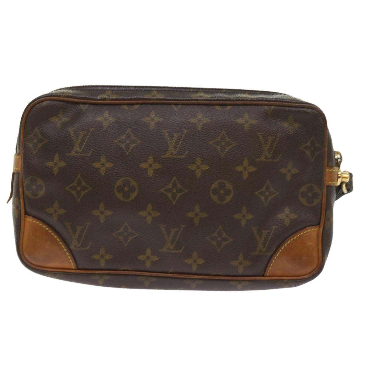 LOUIS VUITTON Monogram Marly Dragonne GM Clutch Bag M51825 LV Auth am5206