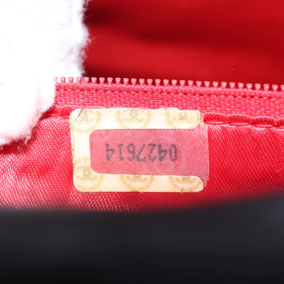 Top Quality Chanel Matelasse Chain Shoulder Bag Satin Black CC Auth am6152A