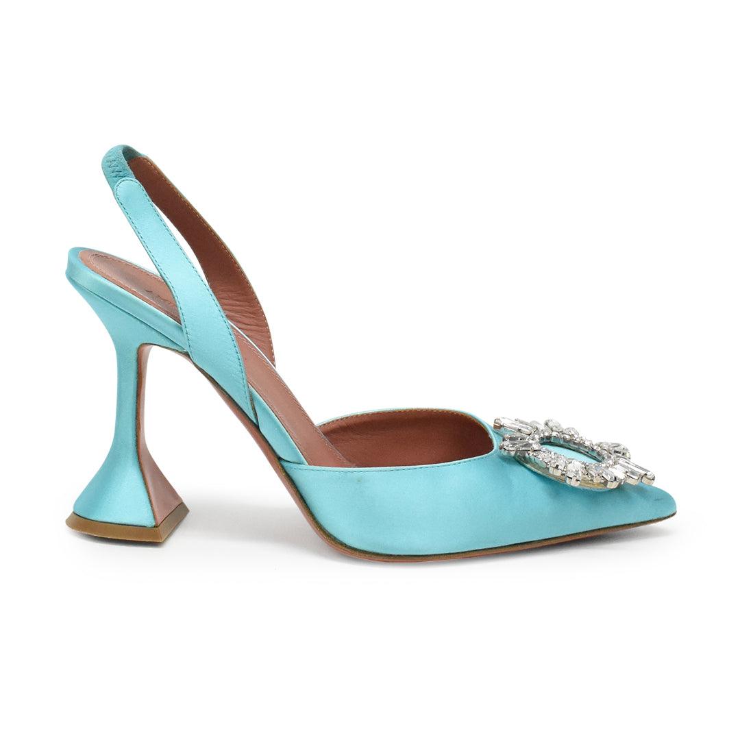 Amina Muaddi 'Begum' Heels - Women's 36